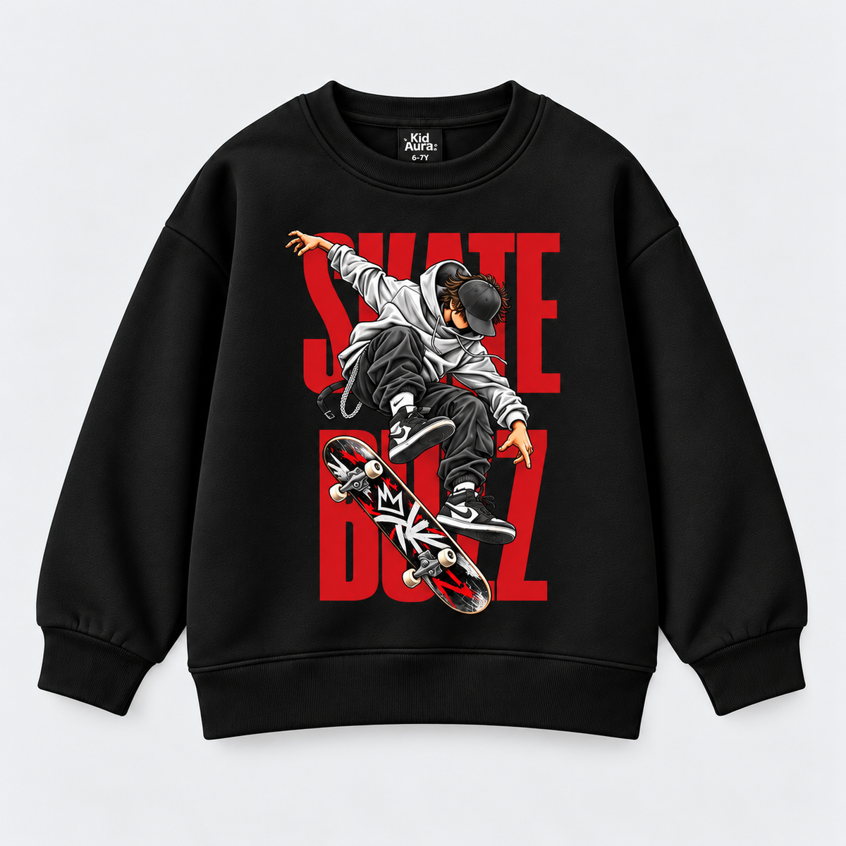 Skate Boyz Streetwear Tracksuit – Black