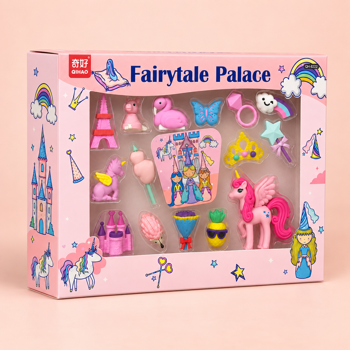 Fairytale Palace 3D Eraser Gift Set