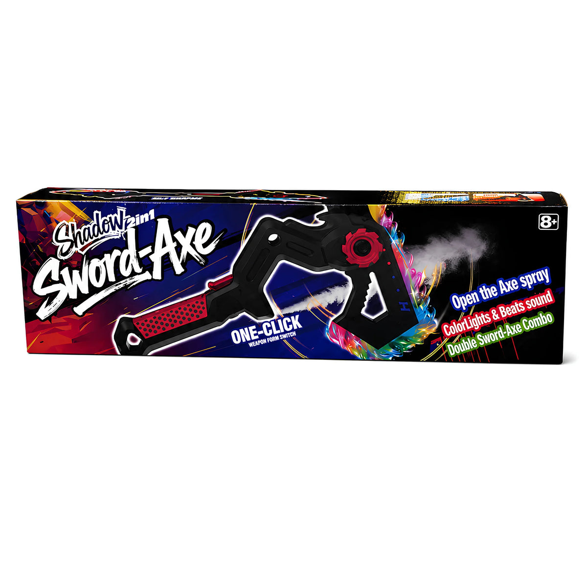 2-in-1 Transforming Shadow Sword & Axe