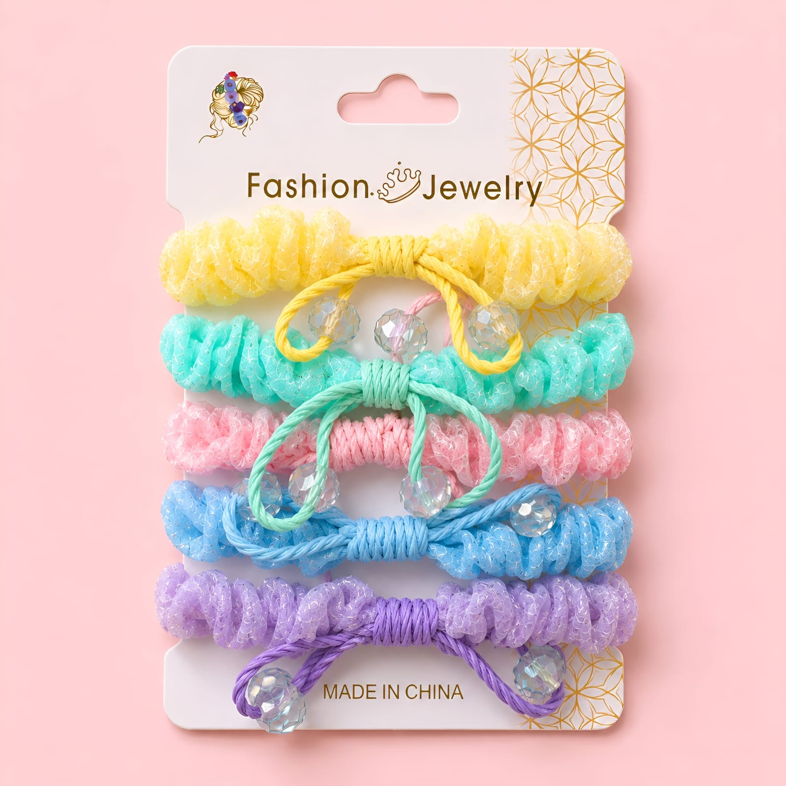 Korean Fashion Simple Cute Hair Tie Rubber Band