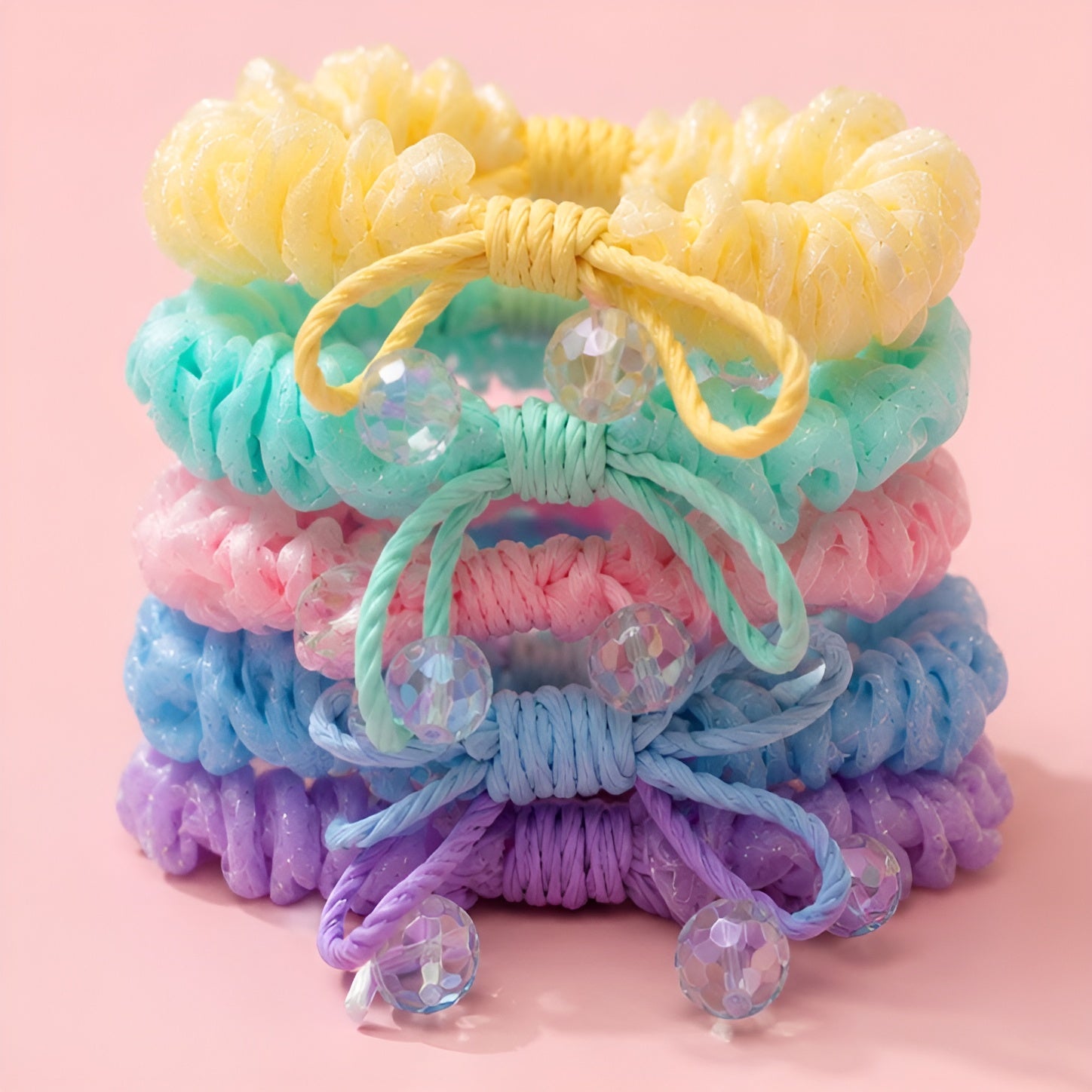 Korean Fashion Simple Cute Hair Tie Rubber Band