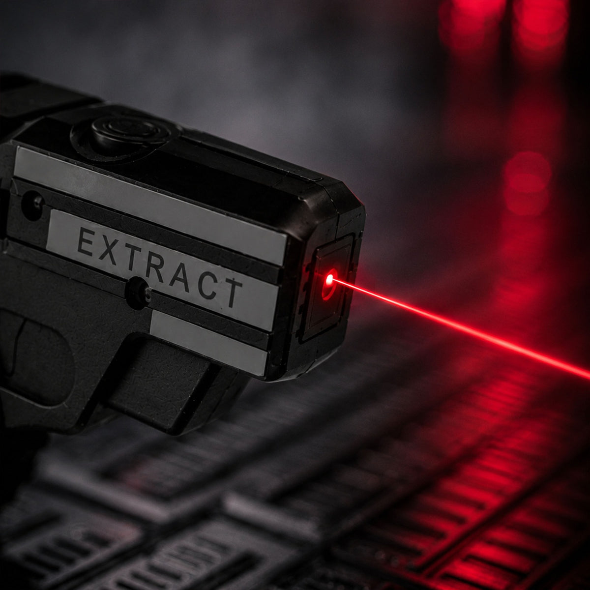 EXTRACT LASER TOY GUN (BLACK)