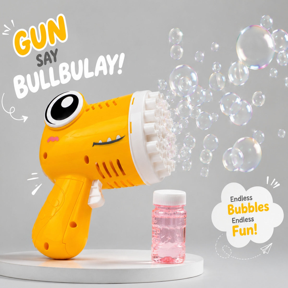 DINOSAUR BUBBLE GUN