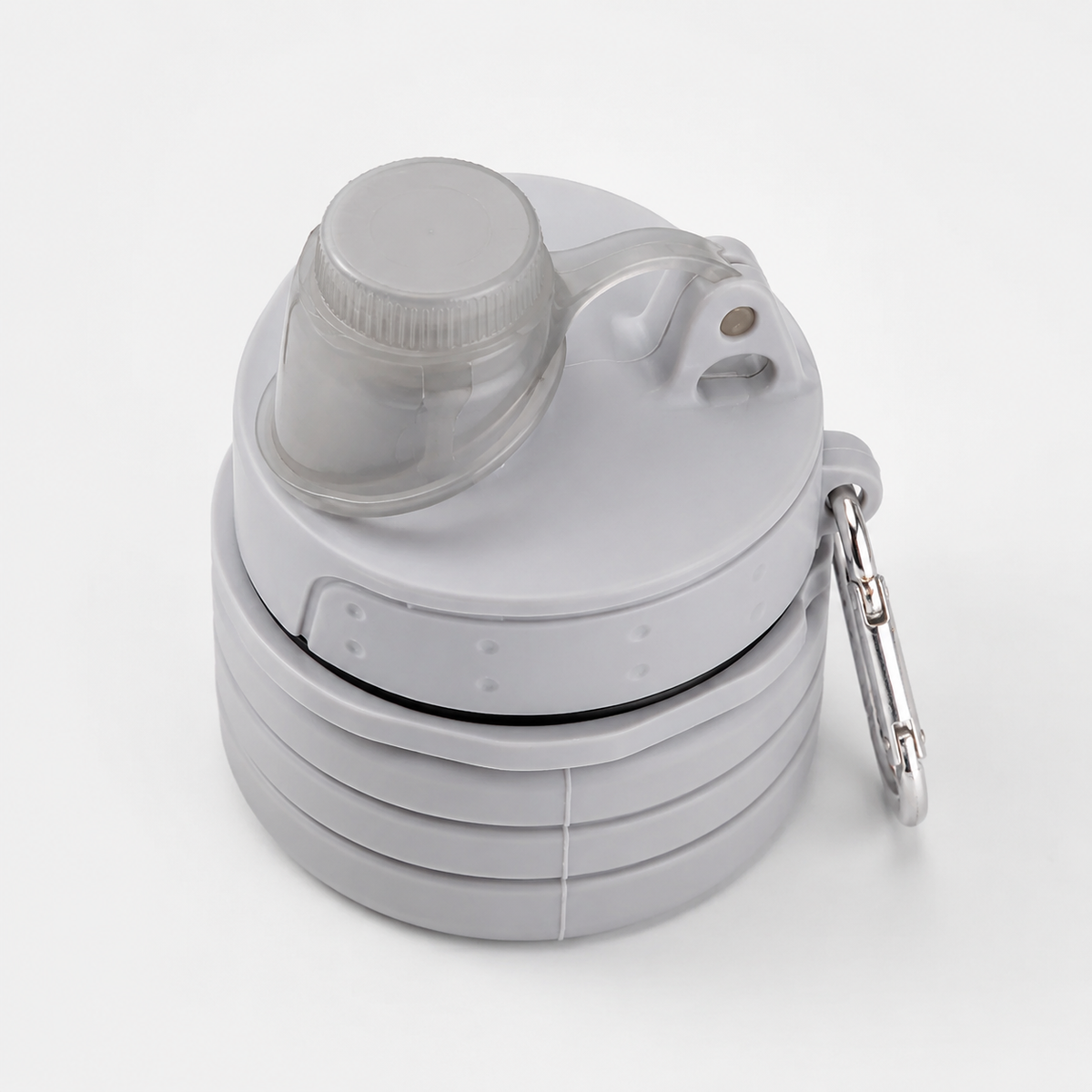 COLLAPEIBLE WATER BOTTLE (WHITE)