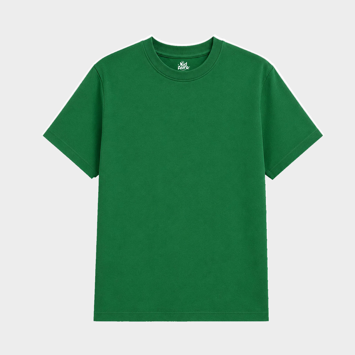 Regular Fit Plain T-Shirt (Green)