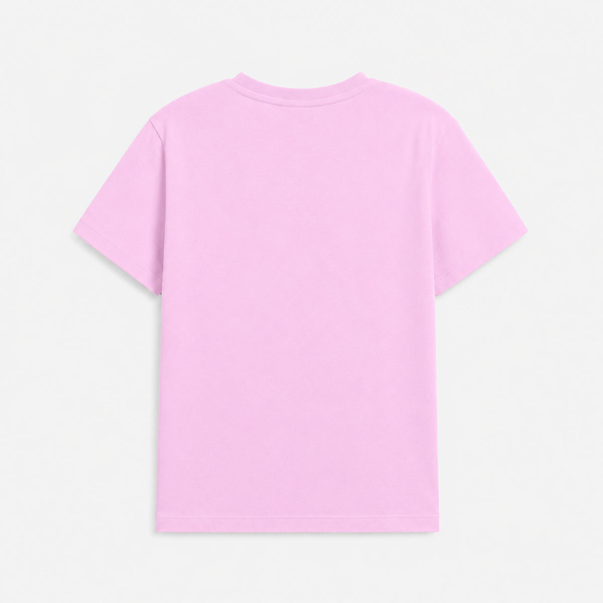 Regular Fit Plain T-Shirt (Pink)