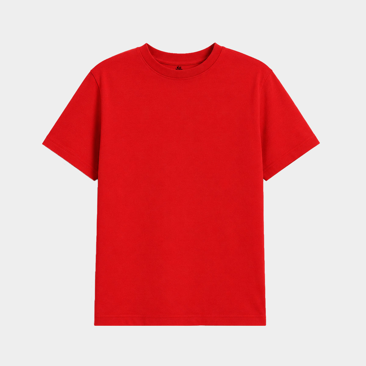 Regular Fit Plain T-Shirt (Red)