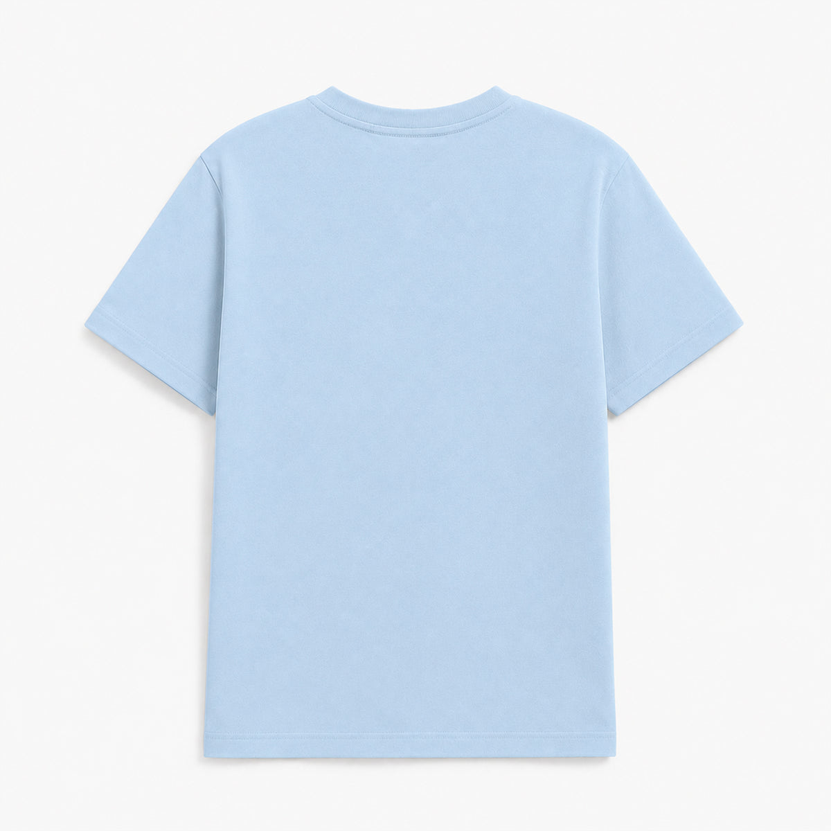 Regular Fit Plain T-Shirt (Sky Blue)