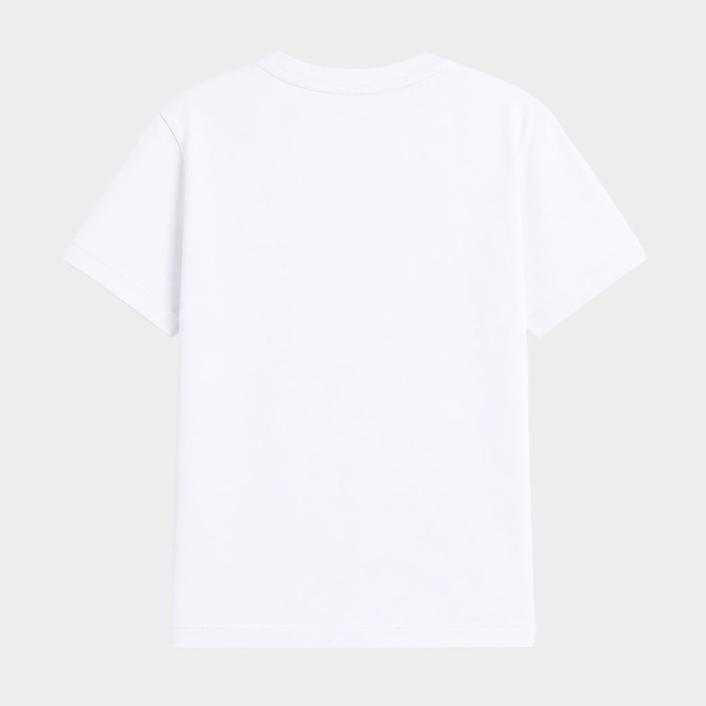 Regular Fit Plain T-Shirt (White)